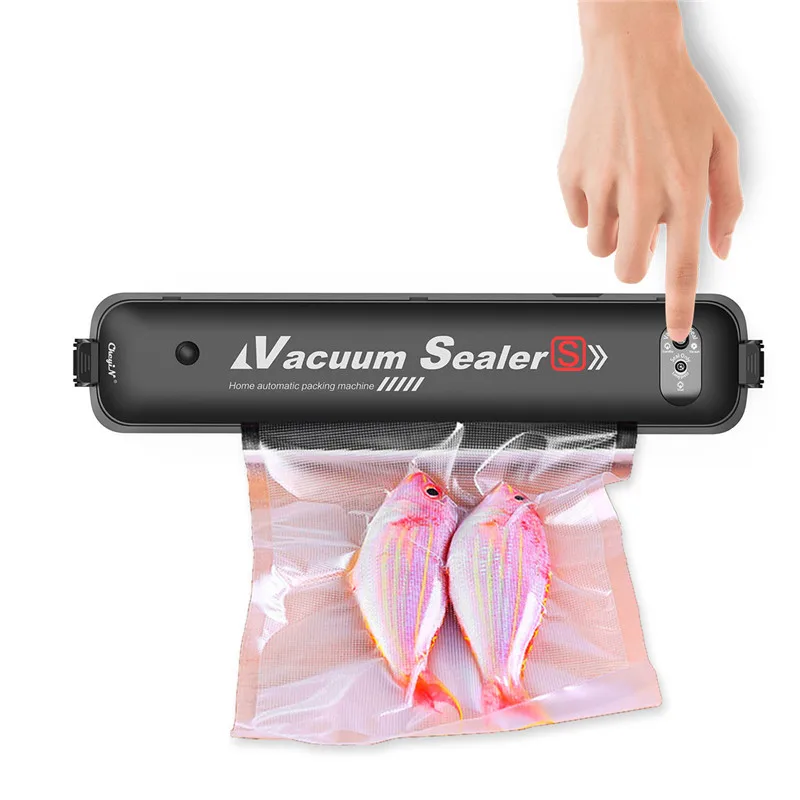 Automatic Home Vacuum Sealer Pump USB Kitchen Professional Vacuum Sealing Machine Food Saver Preservation System with 15 Bags 40