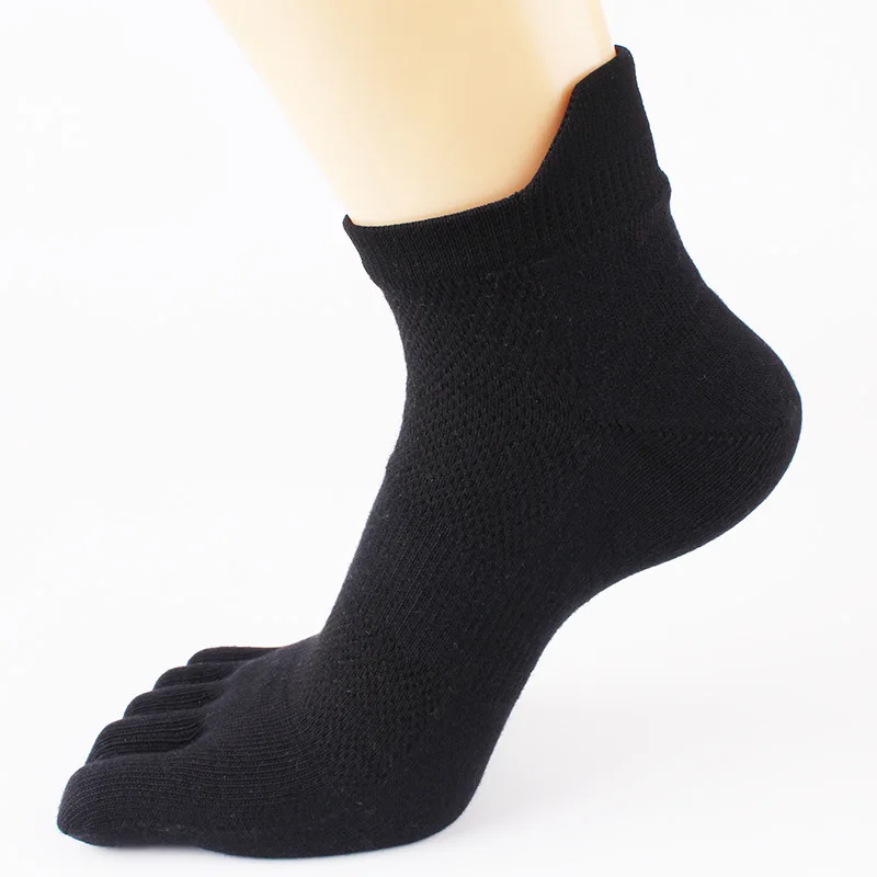VERIDICAL Five Finger Socks cotton solid Protect the ankle toe socks breathable compression socks 5 pairs/lot Good Quality socks