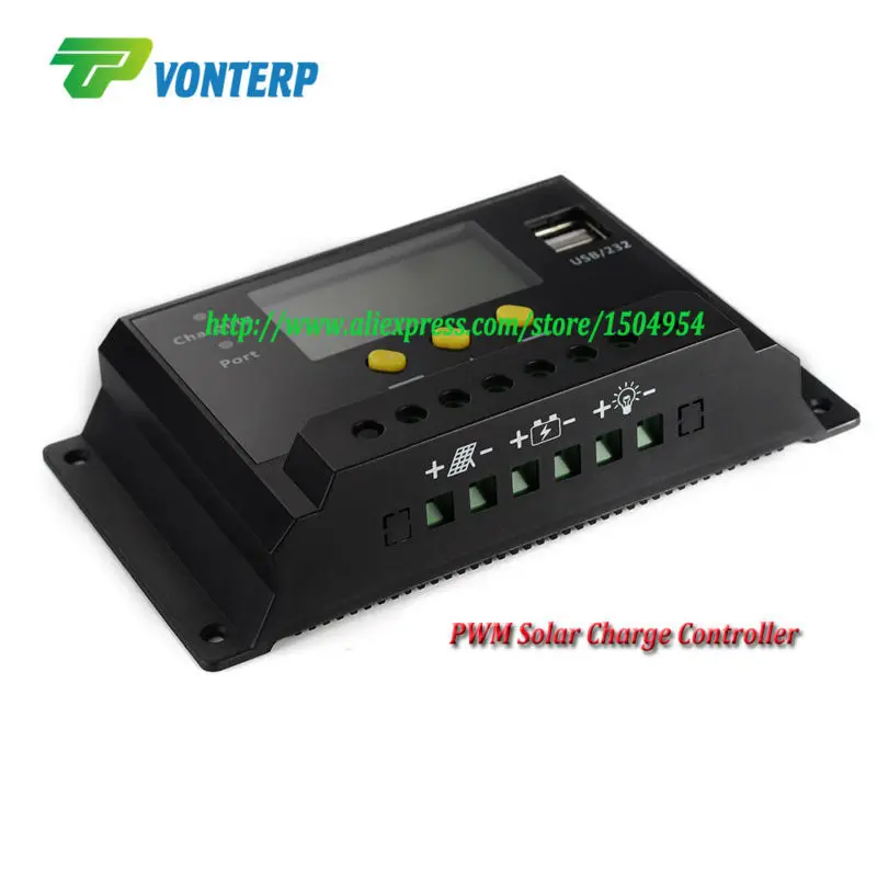

30A 12V 24V Auto intelligence Solar Charge Controller ,30Amps solar Regulator, lcd display pwm charge controller