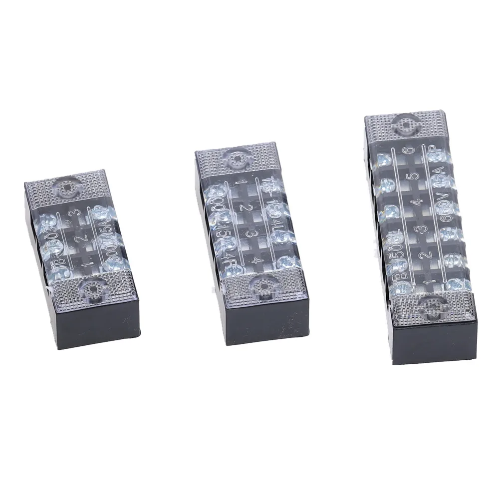 1 шт. TB серии 1503 TB1504 TB1506 TB1508 TB1510 TB1512 двухрядный 4 6 8 10 12 позиционный винтовой