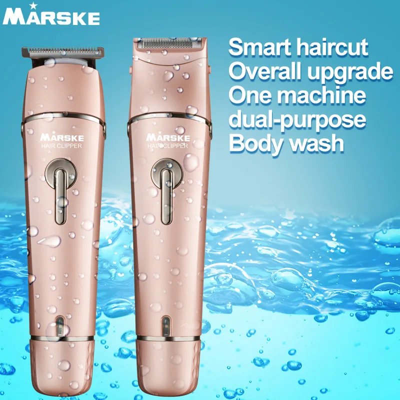 

Original Authentic 2IN1 Hair Clipper Waterproof R Type Obtuse Angle Alloy Cutter Head 4 Tooth Limit Comb Lithium Battery Shaver