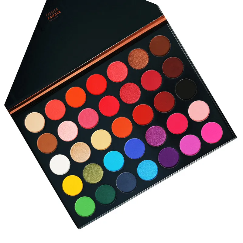 

Beauty Glazed 35 Colors Pearlescent Matte Eyeshadow Palette Beauty Makeup Palette Shimmer Pigmented Eye Shadow Maquillage TSLM2