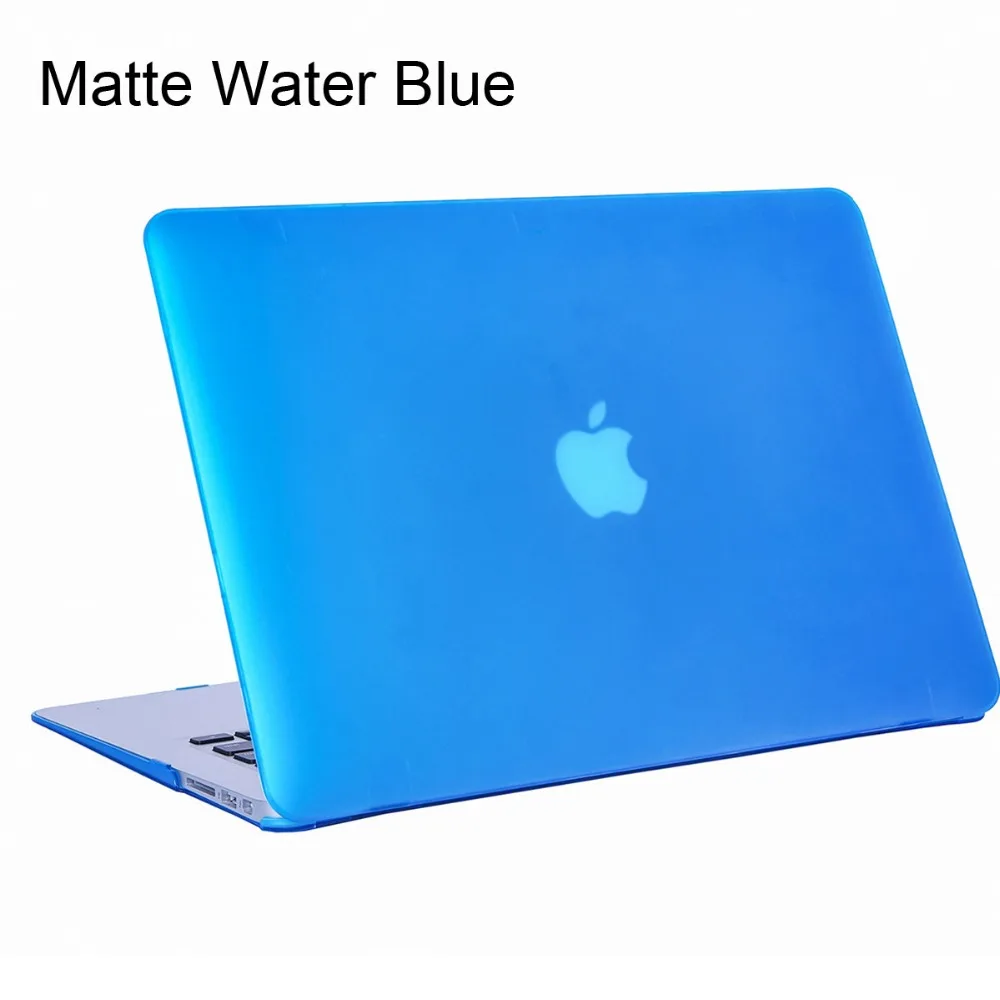 Матовая оболочка чехол для MacBook Air Pro retina 11 12 13 15 дюймов Сумка для ноутбука чехол для coque Mac Book Air 11 13 Чехол