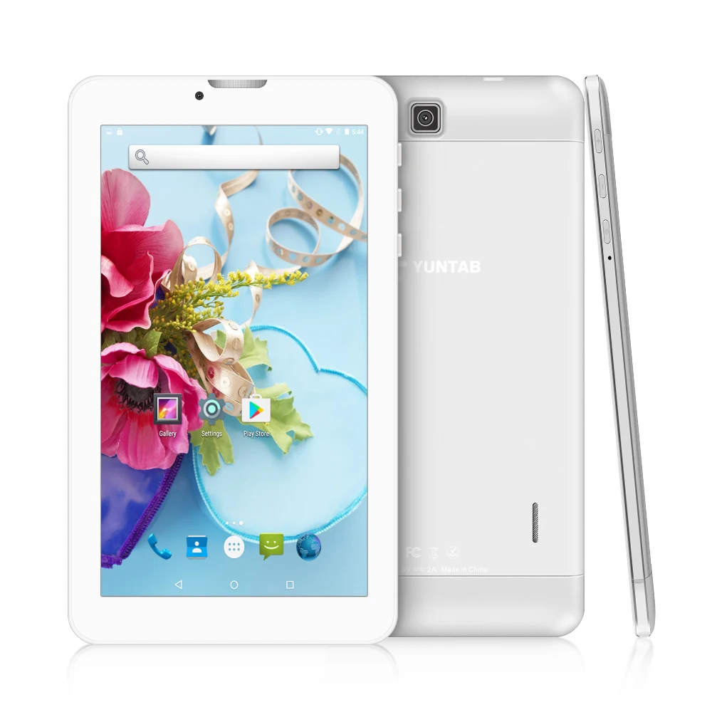 Yuntab 7 дюймов E706 4 цвет сплава Android 5,1 tablet PC 3g разблокировать смартфон Quad Core с двойной камерой 2800 мАч батареи