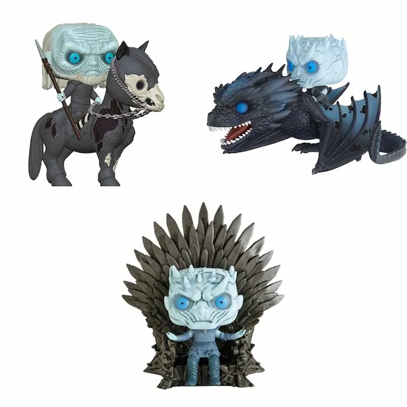 

Funko POP Game of Thrones Ice and Fire Night King Drogon Juguetes Original Box Vinyl Action Figure Collectible Model Gifts 2F50