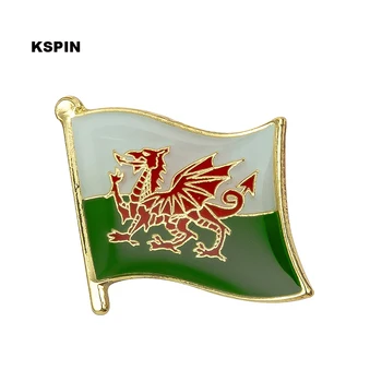 

Wales flag lapel pin badge pin 300pcs a lot Brooch Icons KS-0242