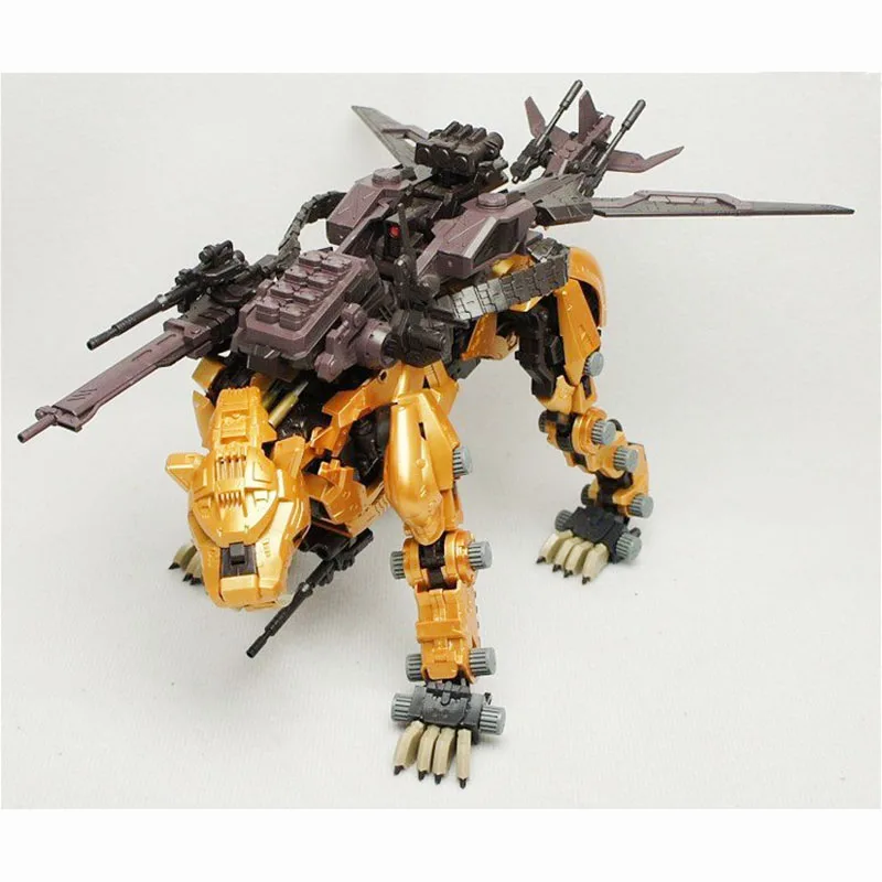 Собранная Модель Gundam 1/72 BT ZOIDS оригинальная ZERO/FUZORS/Genesis Saber Tiger Gold фигурка игрушки