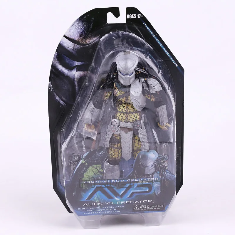 

NECA Alien vs. Predator Young Blood Predator / Serpent Hunter PVC Action Figure Collectible Model Toy 8" 20cm