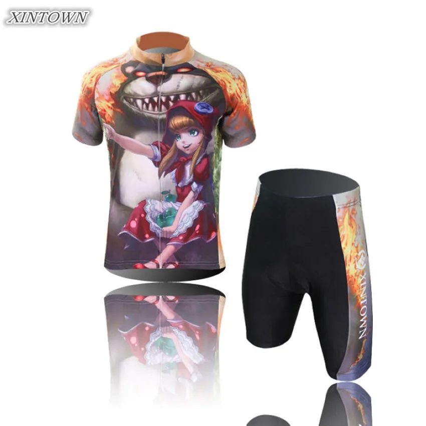 XINTOWN Children Bike Cycling Jersey Bicycle Outdoor Sportswear Short Sleeve Cycling Clothing For Kids M-XXL CC0413 boys-bike : image XINTOWN Children Bike Cycling Jersey Bicycle Outdoor Sportswear Short Sleeve Cycling Clothing For Kids M-XXL CC0413 boys-bike