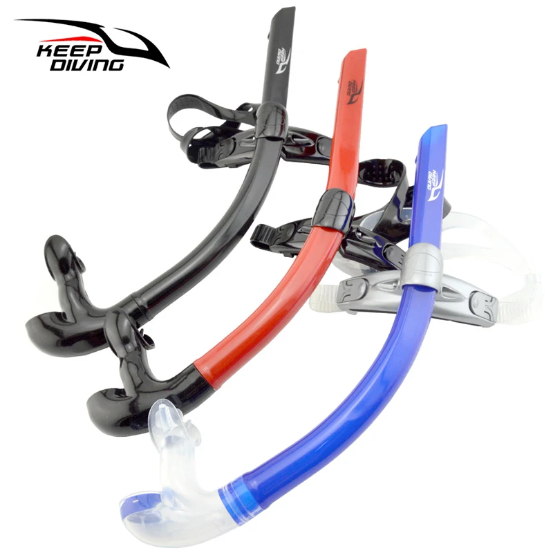 

High Quality Silicone Mouthpiece Swimming Snorkel Full Dry Air Breathing Scuba Tube Silicone Mouthpiece One-Way Purge Valve