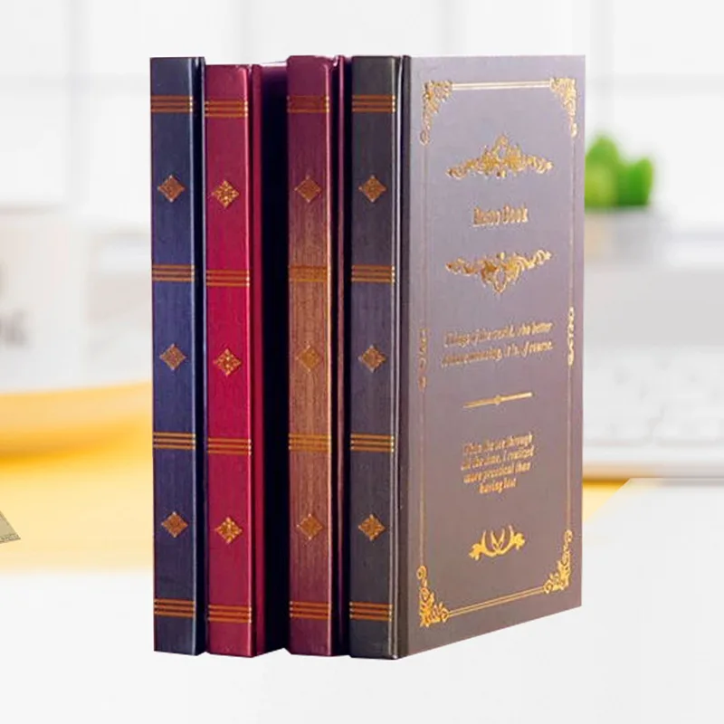 Винтажный блокнот в твердом переплете магические заклинания карманы книга