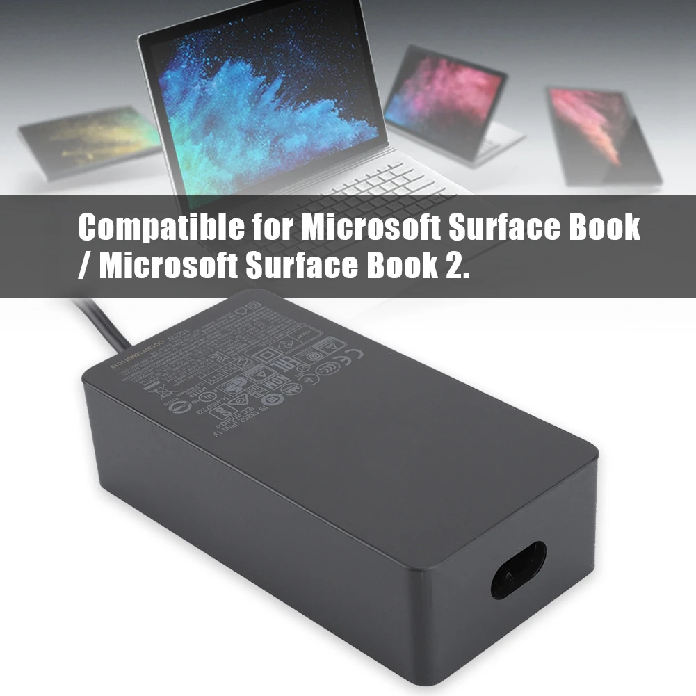 102 W AC блок питания зарядное устройство адаптер для microsoft Surface Book/Book 2 100-240 V