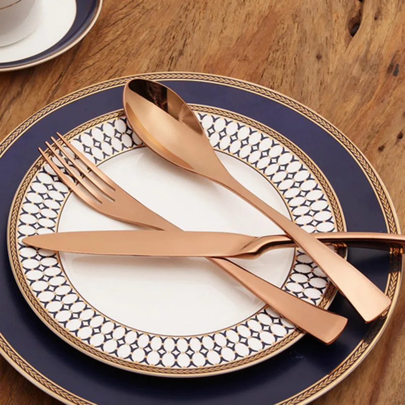 Buy Hoomall 4PCS/Set Western Style Cutlery Dinnerware