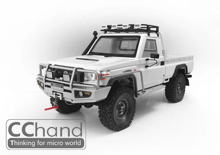 CChand металлический передний бампер + боковой забор Боковая педаль для RC4WD 1/10 TF2 LWB