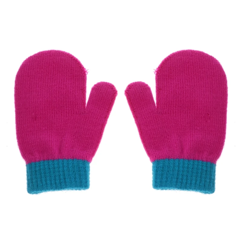 Милые детские перчатки для малышей детские варежки из хлопка мягкие вязаные теплые перчатки Модные Sep7-A