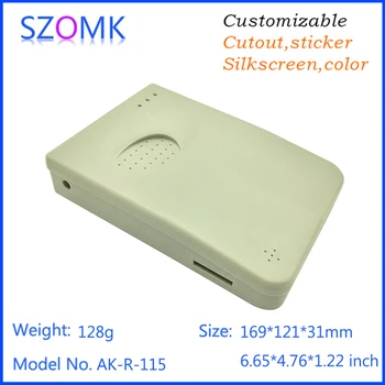 

new arrival FRID reader plastic case outdoor card reader junction box plastic box distribution abs plastic box for169*121*31mm