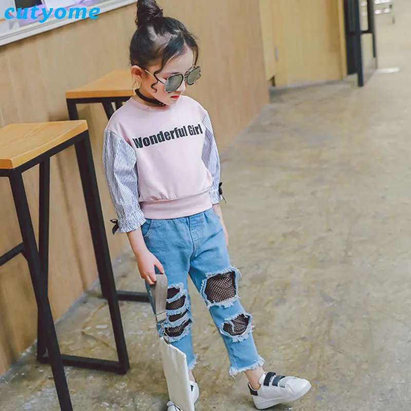 kids ripped jeans for girls