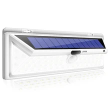 

CHIZAO 66 LED Motion Sensor Solar Lights Waterproof IP65 3 Modes Wide Angle Illumination Outdoor Security Lamp Emergency Lights