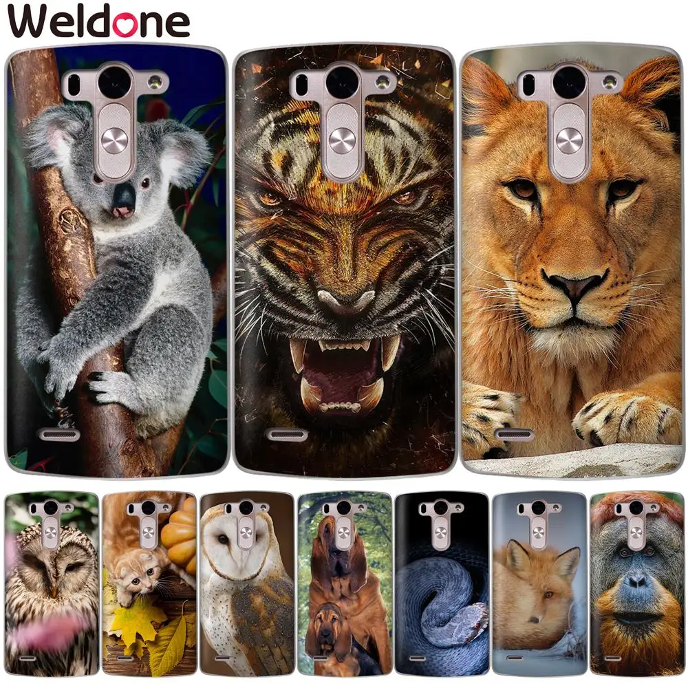 

Fashion Case Cover For LG Q6 G6 X Power 2 X Screen G4 G5 Q8 K7 K8 K10 2017 Cute Animals Soft Silicone Cases Etui Covers Coque