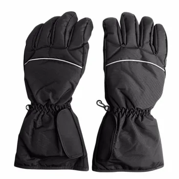 

1 pair Skis Gloves Outdoor Hunting Electric Warm Waterproof Heated Gloves Battery Powered Motorcycle Hunting Winter Warmer Glove