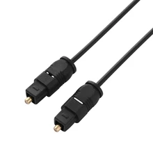 Nuovo Portatile Durevole TOS di Collegamento In Fibra Ottica Digitale Audio Cavo 1.5ft 3ft 6ft 12ft 25ft 50ft S/PDIF