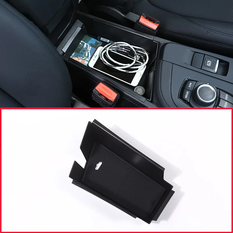 For BMW X1 f48 2016 2019 For BMW X2 F47 2018 Plastic Armrest Storage