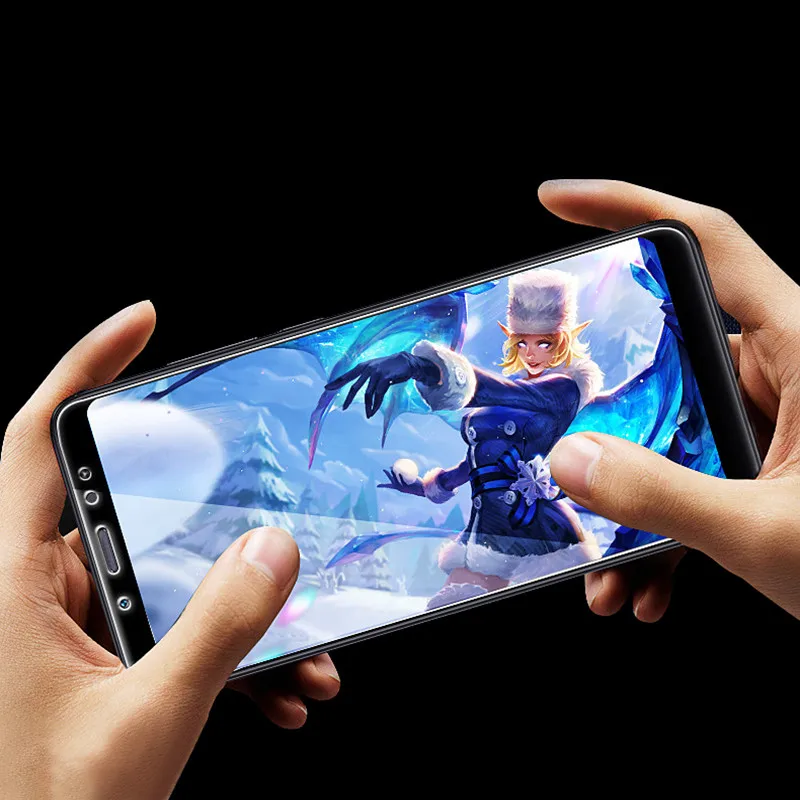 MLLSE 5D Curved Full Glue Screen Coverage Phone Tempered Glass For Xiaomi Redmi Note 5 Note 5 Pro Screen Protector Film Glass (7)
