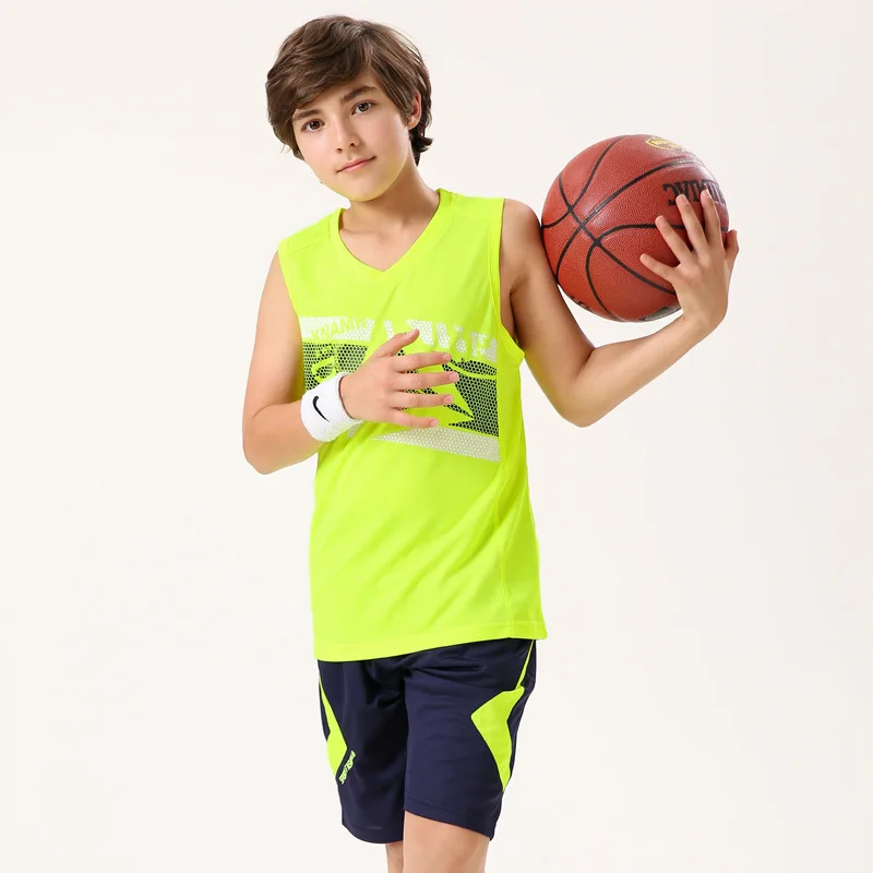 tellen Ass Worstelen Gloednieuwe NIEUWE kinderen sportkleding Set sport shirt teenagers  basketbal jersey Kid Jongens studenten Basketbal Kleding Pak goedkope -  AliExpress