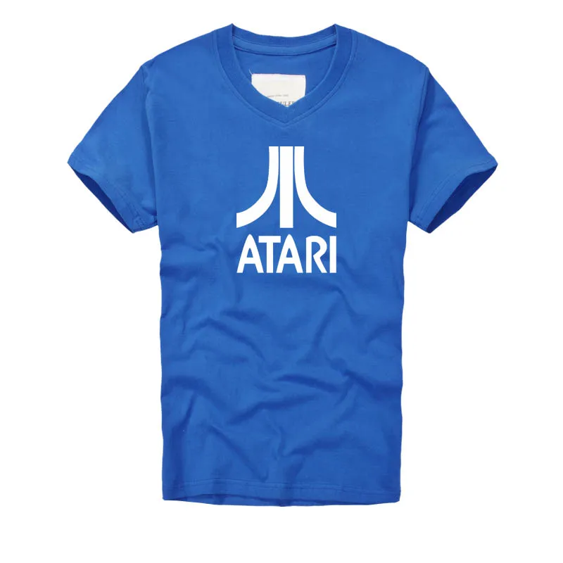 Стильная шикарная уличная одежда мужская хлопковая игровая Atari футболка homme с