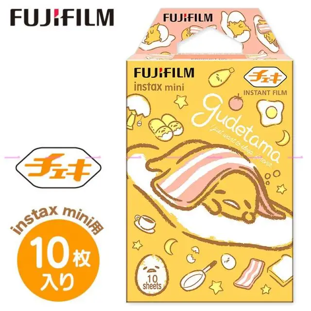Новое поступление Fujifilm Instax Mini 8 Fuji Film Gudetama для Polaroid mini 7 9 s 50 90 25 Share SP 1 мгновенный
