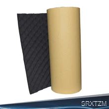 SRXTZM высокое качество автомобиля звукоизолирующий коврики звукоизолирующий шум изоляции акустической увлажнения пены сабвуфер 1X0,5 м 1 шт