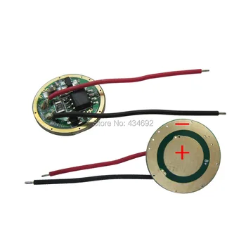 

5 Mode 16MM High Power Led Driver Input 3.7-4.2V Output 3.2-3.4V 1.5A Led Lighting Transformers For Cree XTE XT-E XPG XP-G XPG2