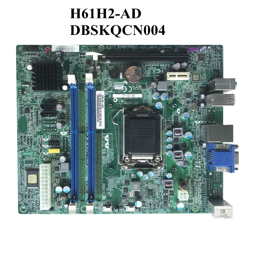 

Excellent For ACER H61H2-AD Desktop Motherboard LGA115 DDR3 DBSKQCN004 100% working