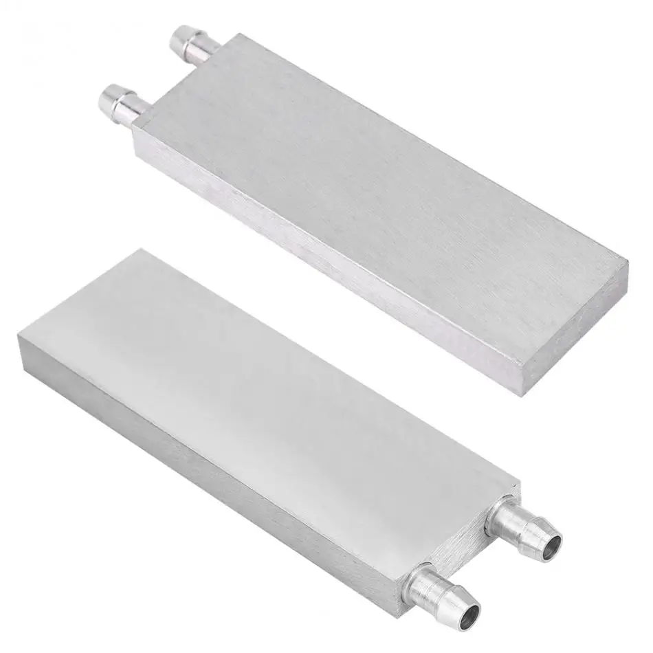 

Aluminum CPU Radiator 40*40/80/120/160*12mm Water Cooling Block Liquid Water Cooler Heat Sink 2018 for PC Laptop Free Shipping