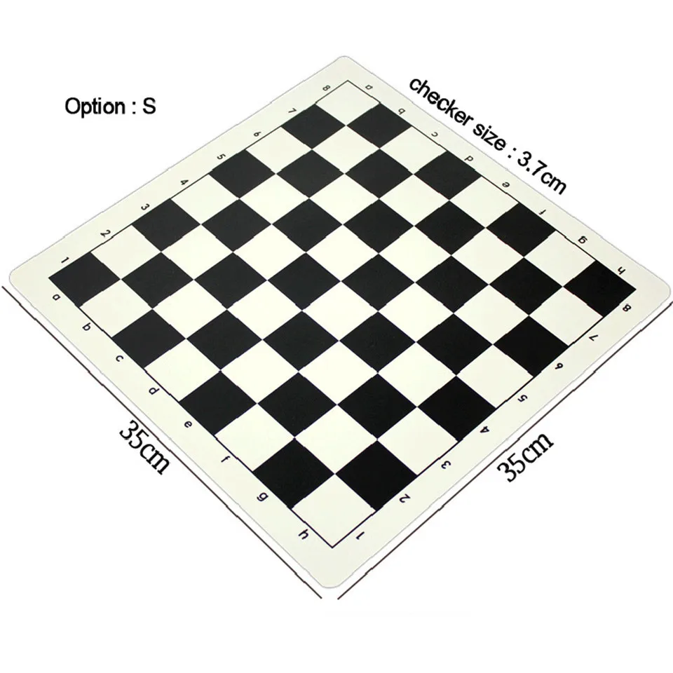 BSTFAMLY пластиковая шахматная игра 35/43/51 см доска 37/47/57 мм Шахматная Складная
