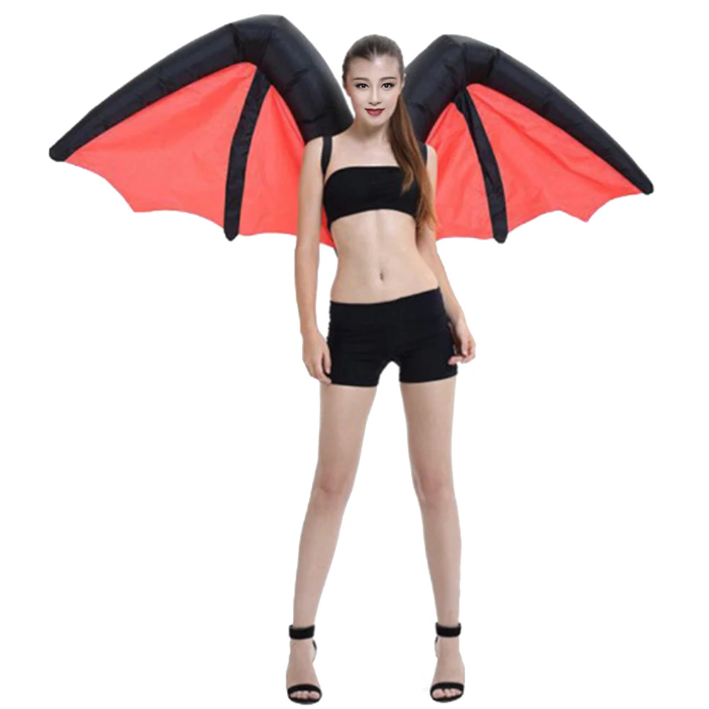 

Adult Fairy Costumes Inflatable Bat Wings Decor for Halloween Party Decoration