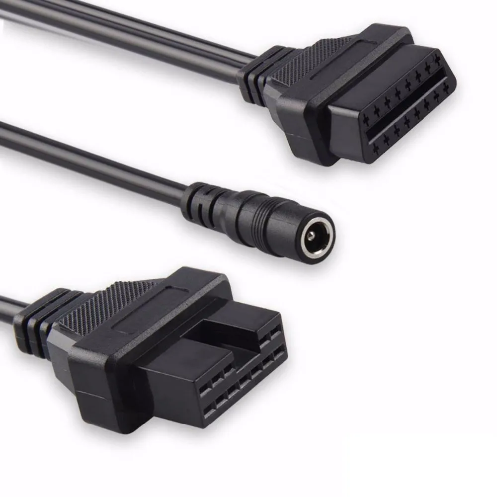 Высокое качество для Mitsubishi 12Pin ODB2 Кабельный разъем 16 pin OBD II Диагностический