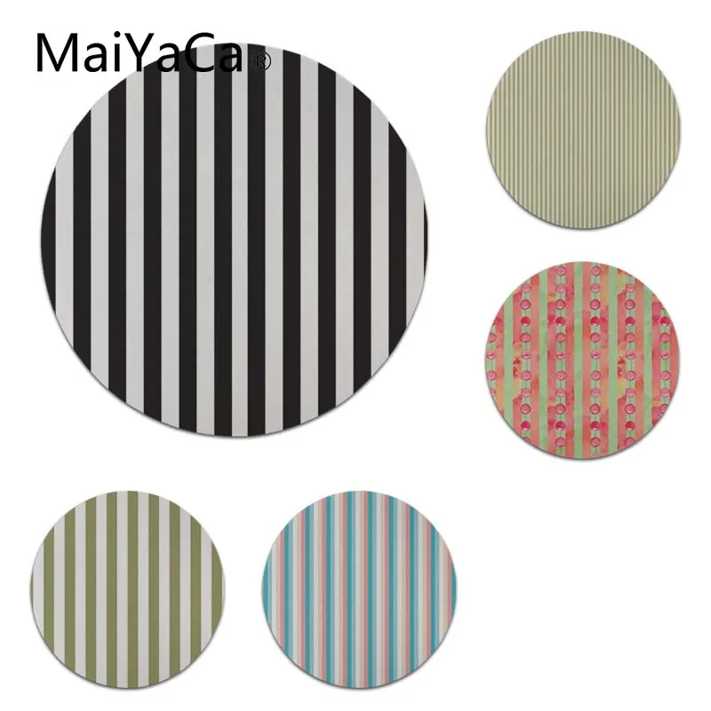 MaiYaCa вертикальная полоса клавиатура игровые коврики Размеры для 22X22 см круглый игровые коврики