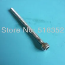 M6 x 80 мм двойной Шэн 304 Нержавеющая сталь винт с головки блока цилиндров внутренний шестигранный для провода EDM машины аксессуары