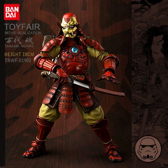 1/16 фигура Bandai Топ общее воплощение фильма серии стальной рыцарь-errant 18 см готовой