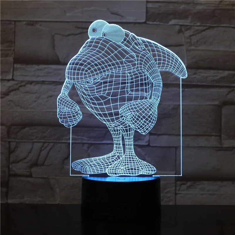 

Animal crocodile Led Night Light Touch Sensor 7 Color Changing Decorative Lamp Child Kids Baby Kit Nightlight crocodile 3D Lamp