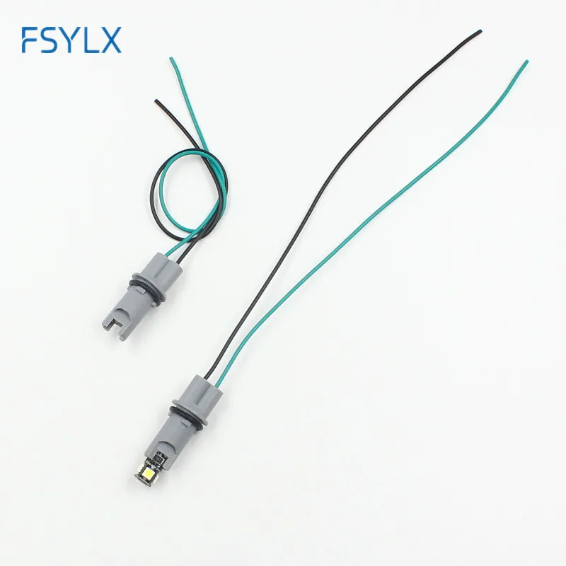 FSYLX 10 шт. T15 T13 W16W T10 168 194 927 928 W5W гнездо удлинитель провода разъем 30 см жгут
