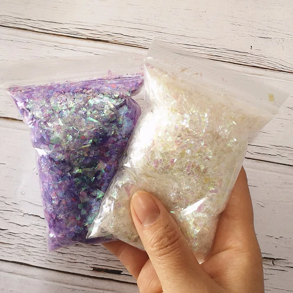 

20g Candy Paper Magic Shell Paper Slime Candy Mixed With DIY Super Light Clay Accessories Slime Mixture Ins Hot Sale paper