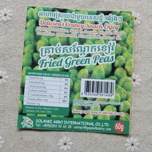 Продвижение оптовый заказ/Индивидуальные Описание красочные бумажные наклейки, горох/гайки/прототипа упаковка/упаковка мешок/коробка наклейки