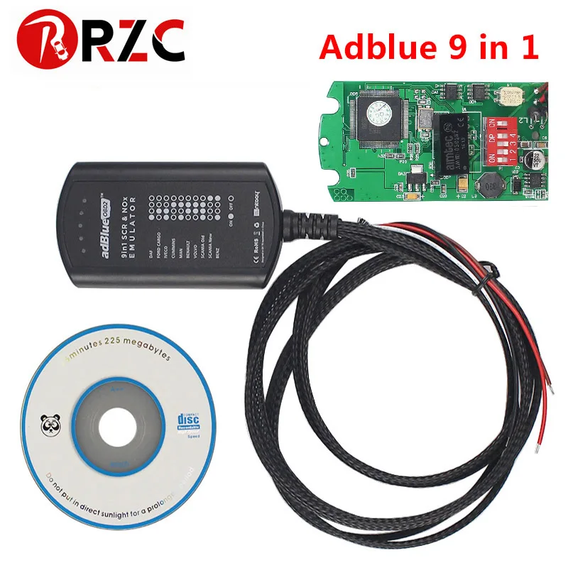 Adblue 9 в 1 A& B выбрать универсальный эмулятор adblue не нужно никакого программного обеспечения лучшего качества AdBlue 9в1 Грузовик Adblue эмуляция