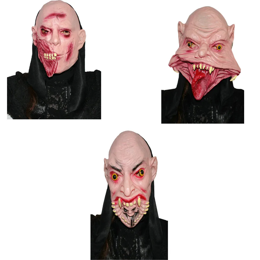 

Halloween Party Cosplay Mask Terror Mask Buck Teeth Ghost Mask Mascara Terror Cosplay Prank Props Party Masquerade Fancy Costume