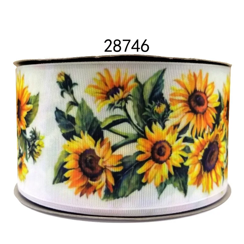 50 двор мультфильм печатных grosgrain ленты 28731 - Цвет: 28746