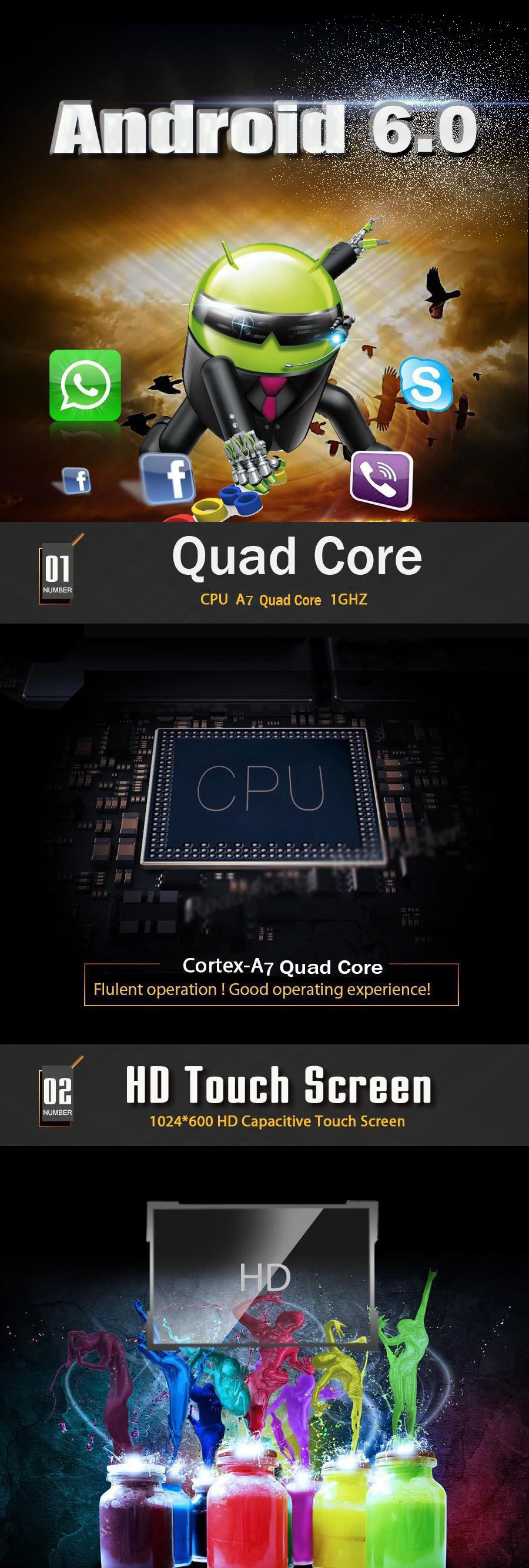 Perfect 2din 7 inch Android 8.01 HD full touch screen Quad core Car DVD(no) Player autoradio 4G video GPS navi system universal 4 Perfect 2din 7 inch Android 8.01 HD full touch screen Quad core Car DVD(no) Player autoradio 4G video GPS navi system universal 4