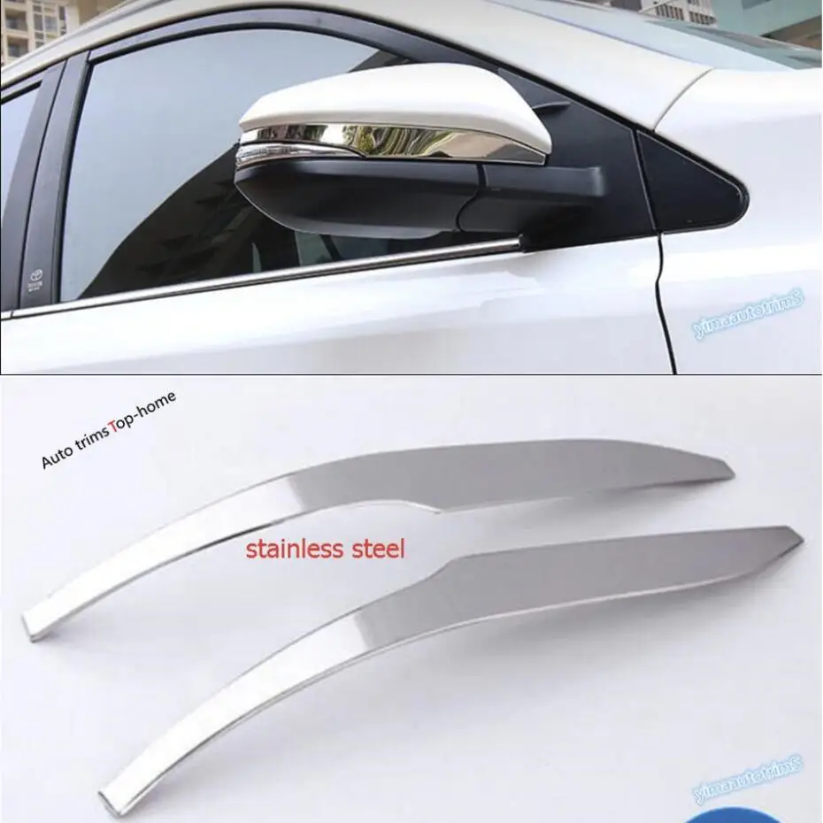 For Toyota Rav4 2019 2020 Carbon Fiber Look 4 Door Handle Bowl Stripe Cover Trim