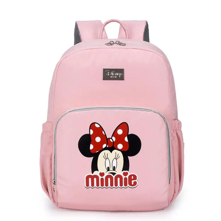 

Disney Mickey Minnie Baby Diaper Bag With Large Capacity Waterproof Nappy Bag Multifunctional Nursing Bag Backpack Baby Care